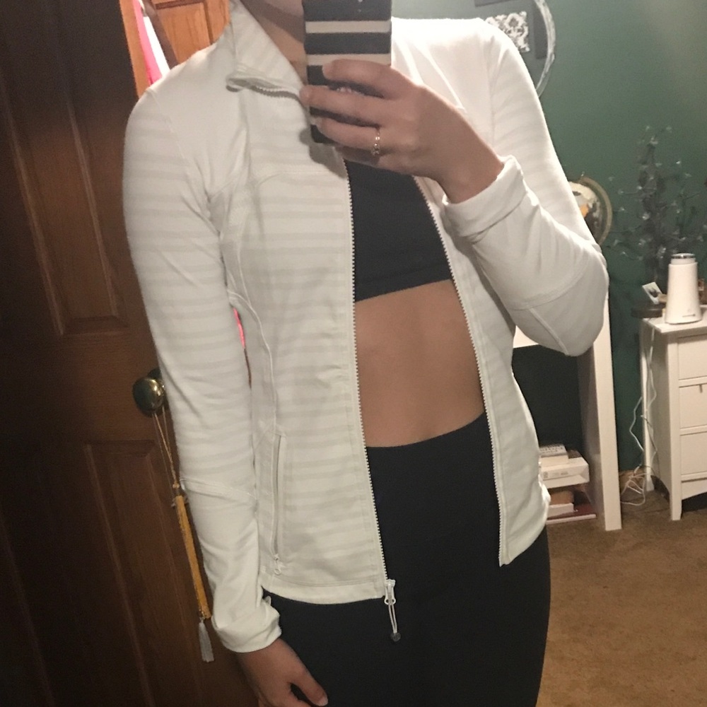 White Lulu Define Jacket